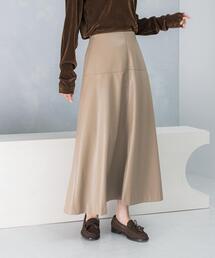 URBAN RESEARCH ROSSO WOMEN | バックジップフレアスカート(スカート)