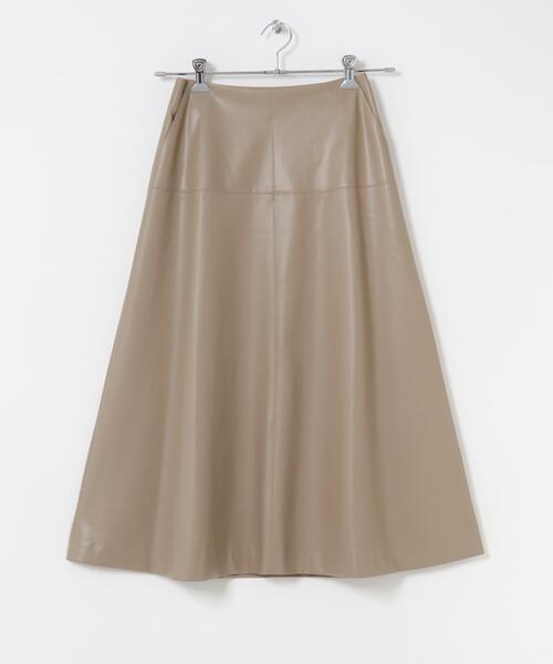 URBAN RESEARCH ROSSO WOMEN（アーバンリサーチ　ロッソ）の「バックジップフレアスカート（スカート・レディース・ダークブラウン/モカ/ライトグレー・36/38）」の21枚目の写真
