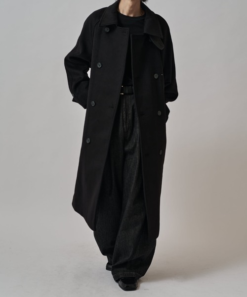 Lui's（ルイス）の「リジットワイドバギーデニムパンツ（デニムパンツ・メンズ・ブラック/インディゴブルー・34/32/30）」の7枚目の写真