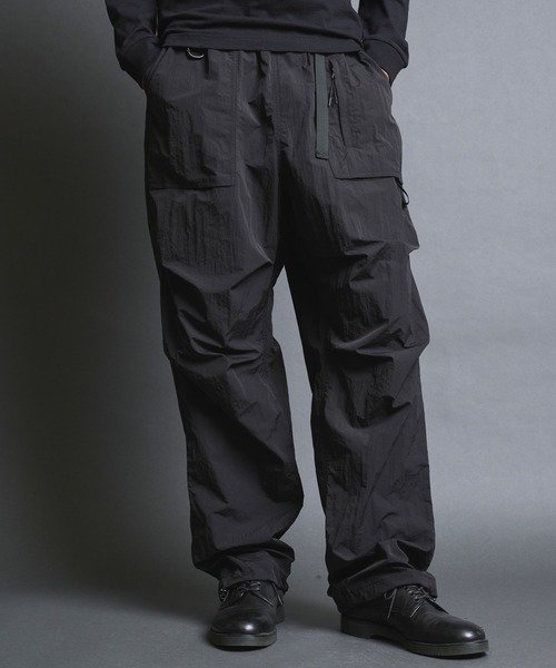 Magine（マージン）の「NoiR ノアール Connect Pants/ ナイロン コネクト パンツ（その他パンツ・メンズ・ブラック・M/L）」の2枚目の写真