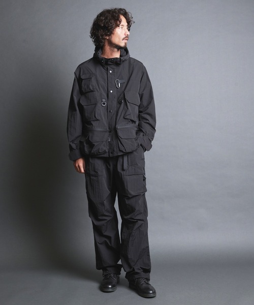 Magine（マージン）の「NoiR ノアール Connect Pants/ ナイロン コネクト パンツ（その他パンツ・メンズ・ブラック・M/L）」の8枚目の写真