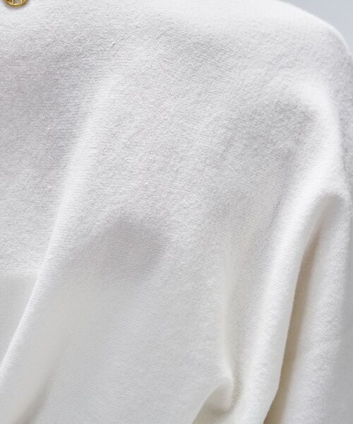 cloenc（クロエンス）の「【手洗い可】ドルマンニットプルオーバー（ニット/セーター・レディース・グレー/ブラック/ピンク/ダークブラウン/ライトイエロー系/ホワイト・00/02）」の11枚目の写真