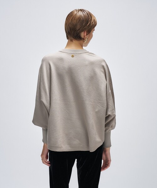 cloenc（クロエンス）の「【手洗い可】ドルマンニットプルオーバー（ニット/セーター・レディース・グレー/ブラック/ピンク/ダークブラウン/ライトイエロー系/ホワイト・00/02）」の15枚目の写真