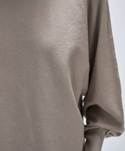 cloenc（クロエンス）の「【手洗い可】ドルマンニットプルオーバー（ニット/セーター・レディース・グレー/ブラック/ピンク/ダークブラウン/ライトイエロー系/ホワイト・00/02）」の16枚目の写真