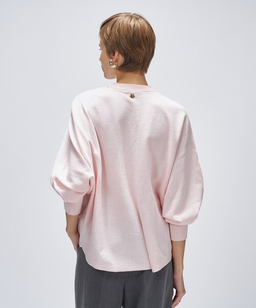 cloenc（クロエンス）の「【手洗い可】ドルマンニットプルオーバー（ニット/セーター・レディース・グレー/ブラック/ピンク/ダークブラウン/ライトイエロー系/ホワイト・00/02）」の20枚目の写真