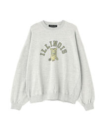 REMI RELIEF（レミレリーフ）の「REMI RELIEF(レミレリーフ)ロングウォッシュ加工 別注3飛び裏毛クルースウェット(ILLINOIS)（スウェット）」