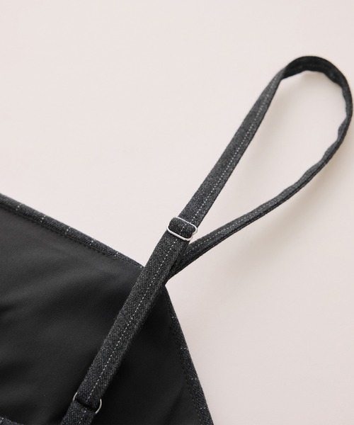 ROPE' PICNIC(ロペピクニック)の「セットアップ見えワンピース(ワンピース・レディース・チャコールグレー/ブラック/グレー・S/M)」の13枚目の写真