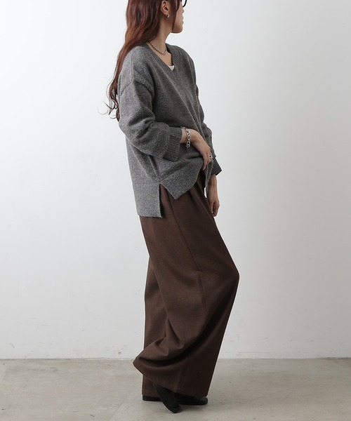 セール】ゆるふわVネックニット（ニット/セーター）｜COLONY 2139