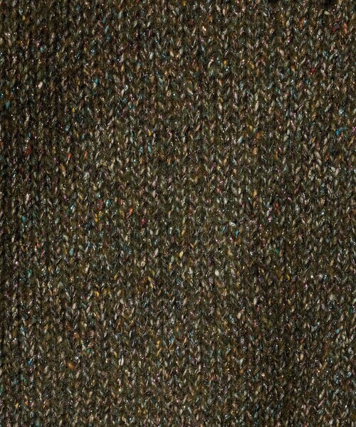 ASTRAET（アストラット）の「＜ASTRAET＞3G アイレット ショートスリーブニット（ニット/セーター・レディース・ダークグリーン/グレー系・FREE）」の21枚目の写真