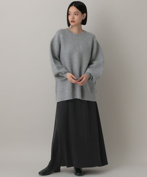 A part by(アパートバイ)の「スポンディッシュWユルプルオーバー(ニット/セーター・レディース・ブルー系その他2/グレー/ライトグレー・FREE)」の11枚目の写真