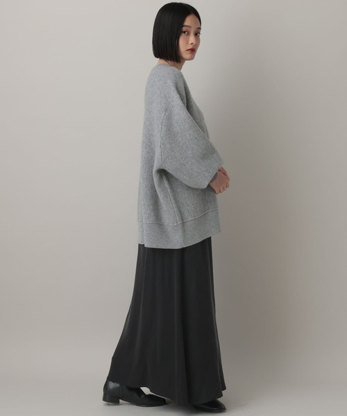 A part by(アパートバイ)の「スポンディッシュWユルプルオーバー(ニット/セーター・レディース・ブルー系その他2/グレー/ライトグレー・FREE)」の13枚目の写真