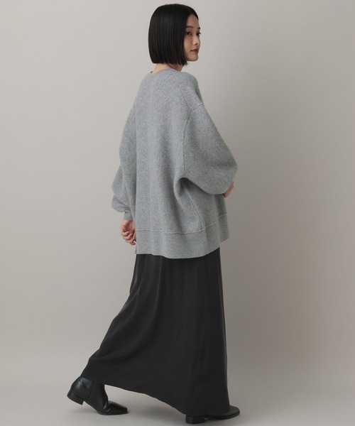 A part by(アパートバイ)の「スポンディッシュWユルプルオーバー(ニット/セーター・レディース・ブルー系その他2/グレー/ライトグレー・FREE)」の14枚目の写真