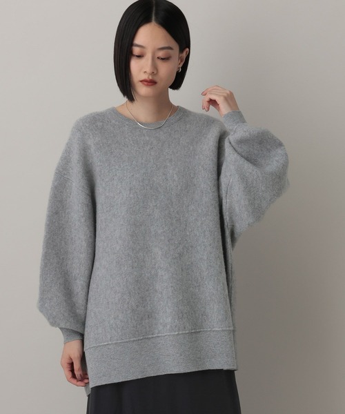 A part by(アパートバイ)の「スポンディッシュWユルプルオーバー(ニット/セーター・レディース・ブルー系その他2/グレー/ライトグレー・FREE)」の15枚目の写真