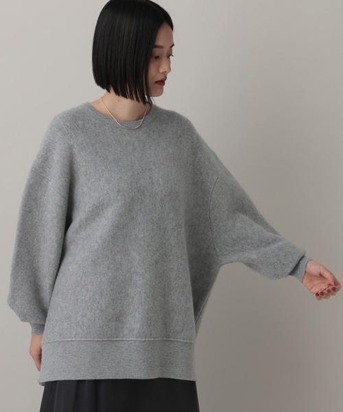 A part by(アパートバイ)の「スポンディッシュWユルプルオーバー(ニット/セーター・レディース・ブルー系その他2/グレー/ライトグレー・FREE)」の16枚目の写真