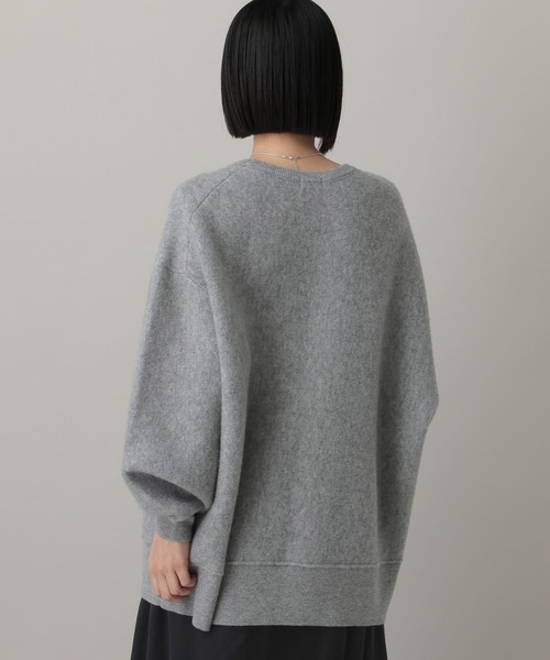 A part by(アパートバイ)の「スポンディッシュWユルプルオーバー(ニット/セーター・レディース・ブルー系その他2/グレー/ライトグレー・FREE)」の18枚目の写真