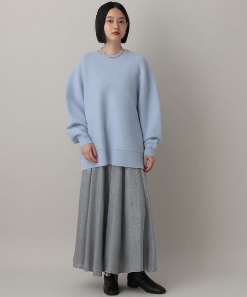 A part by(アパートバイ)の「スポンディッシュWユルプルオーバー(ニット/セーター・レディース・ブルー系その他2/グレー/ライトグレー・FREE)」の19枚目の写真