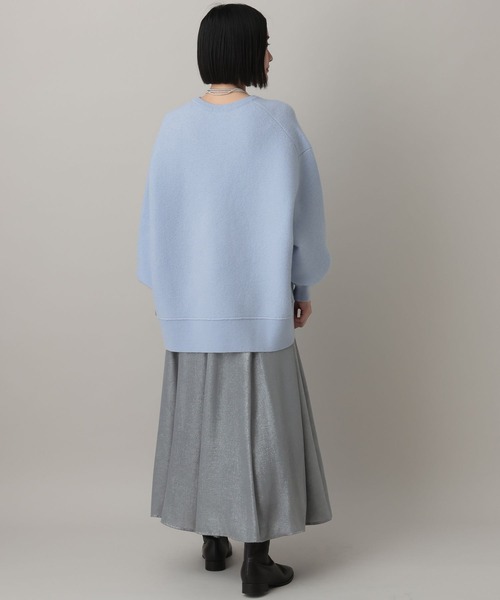 A part by(アパートバイ)の「スポンディッシュWユルプルオーバー(ニット/セーター・レディース・ブルー系その他2/グレー/ライトグレー・FREE)」の21枚目の写真