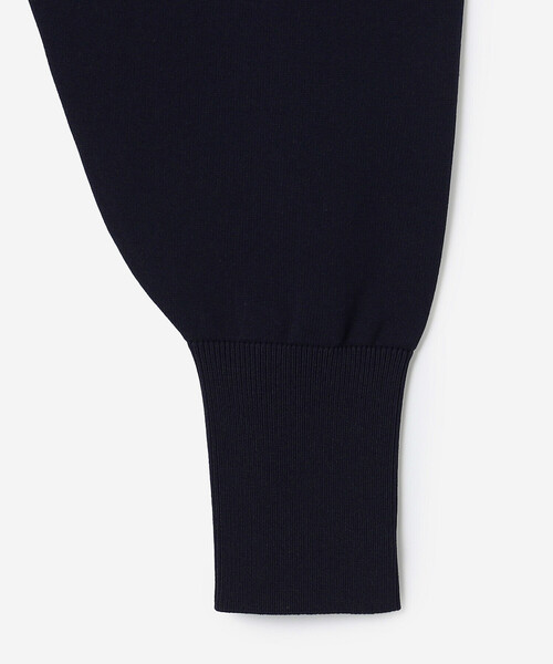 Bshop(ビショップ)の「NEUTRALWORKS | 〈別注〉 Vネックショートカーディガン WOMEN(カーディガン/ボレロ・レディース・ブラック/ダークネイビー・M)」の6枚目の写真