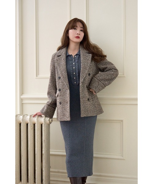 Margot Knit Long Dress（ワンピース）｜Her lip to（ハーリップトゥー