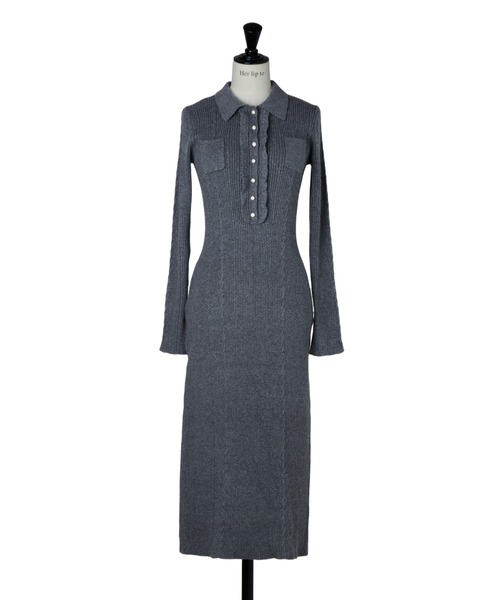 Margot Knit Long Dress（ワンピース）｜Her lip to（ハーリップトゥー