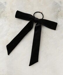 OPAQUE.CLIP | ベロアリボンポニー(その他ヘアアクセサリー)