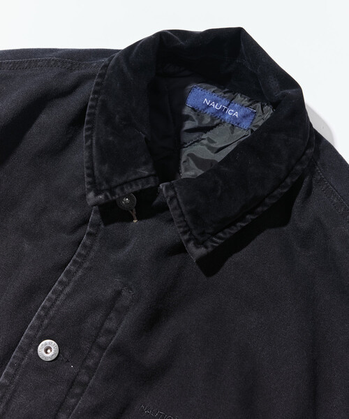 NAUTICA ノーチカ　中綿クラッシュドダックブルゾン ブラックXL NAUTICA/中綿 クラッシュド ダックブルゾン｜Daytona Park(FREAK'S