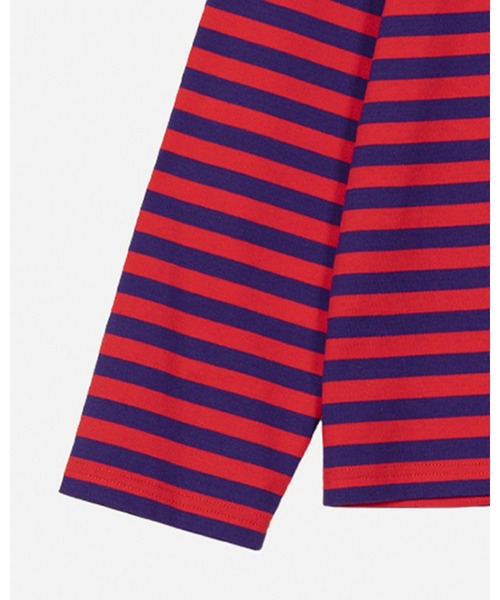 marimekko（マリメッコ）の「【kioski】Tasaraita Unikko / shirt（Tシャツ/カットソー・レディース・レッド・X-SMALL/LARGE/MEDIUM/SMALL）」の12枚目の写真