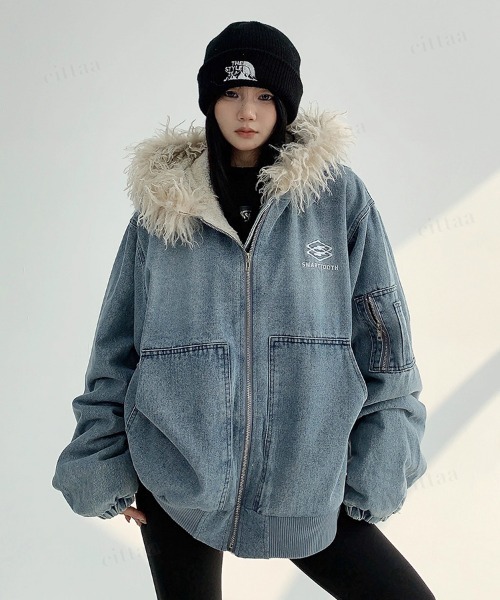 BoTTボットDalmatian Denim Jacketデニムジャケット XL BoTT / DALMATIAN DENIM JACKET / WHITE XL - メルカリ