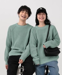 GLOBAL WORK | 洗えるモールニット/581134(ニット/セーター)