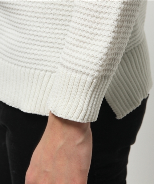 JUNRED（ジュンレッド）の「ソリッドカノコクルーニット（ニット/セーター・メンズ・ブラック/ホワイト/グリーン系その他・LARGE/SMALL/MEDIUM）」の7枚目の写真