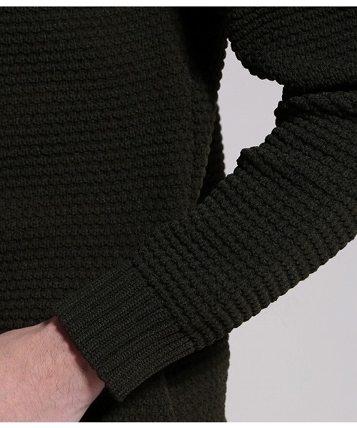 JUNRED（ジュンレッド）の「ソリッドカノコクルーニット（ニット/セーター・メンズ・ブラック/ホワイト/グリーン系その他・LARGE/SMALL/MEDIUM）」の14枚目の写真