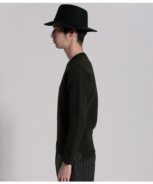 JUNRED（ジュンレッド）の「ソリッドカノコクルーニット（ニット/セーター・メンズ・ブラック/ホワイト/グリーン系その他・LARGE/SMALL/MEDIUM）」の11枚目の写真