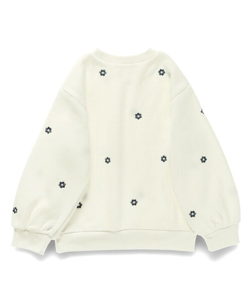 BRANSHES(ブランシェス)の「【あったか】裏起毛アソート刺しゅうトレーナー(スウェット・キッズ・ブラウン/レッド/アイボリー・120/110/100/90/130/80/150/140)」の10枚目の写真