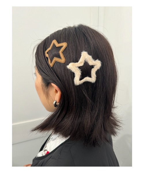 セール】スターヘアピン2SET【YC】（ヘアピン）｜almo（アルモ）の