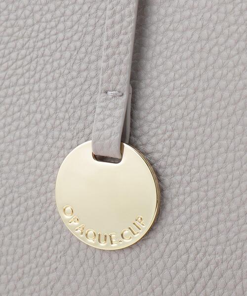 OPAQUE.CLIP(オペークドットクリップ)の「【人間工学/A4サイズ対応】シュリンクトートバッグ(トートバッグ・レディース・グレー/ブラック/ブラウン系その他・00)」の22枚目の写真