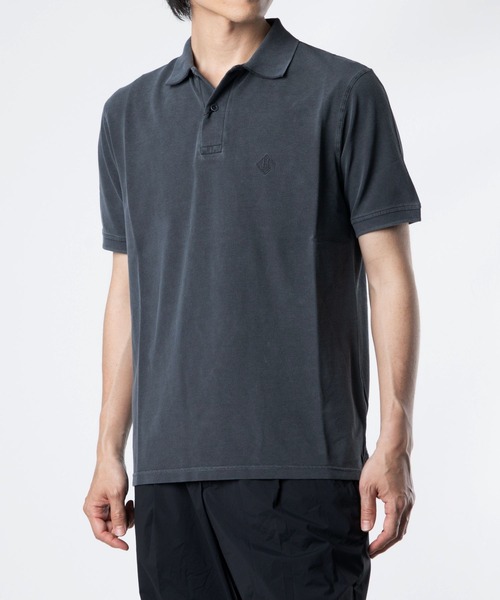 HERNO(ヘルノ)の「HERNO POLO SHIRTS ヘルノ ウォッシュド ポロシャツ(ポロシャツ・メンズ・ネイビー系1/グレー系1・48/46)」の1枚目の写真