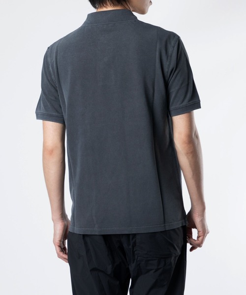 HERNO(ヘルノ)の「HERNO POLO SHIRTS ヘルノ ウォッシュド ポロシャツ(ポロシャツ・メンズ・ネイビー系1/グレー系1・48/46)」の5枚目の写真