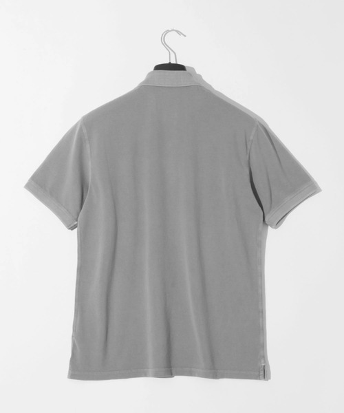 HERNO(ヘルノ)の「HERNO POLO SHIRTS ヘルノ ウォッシュド ポロシャツ(ポロシャツ・メンズ・ネイビー系1/グレー系1・48/46)」の7枚目の写真