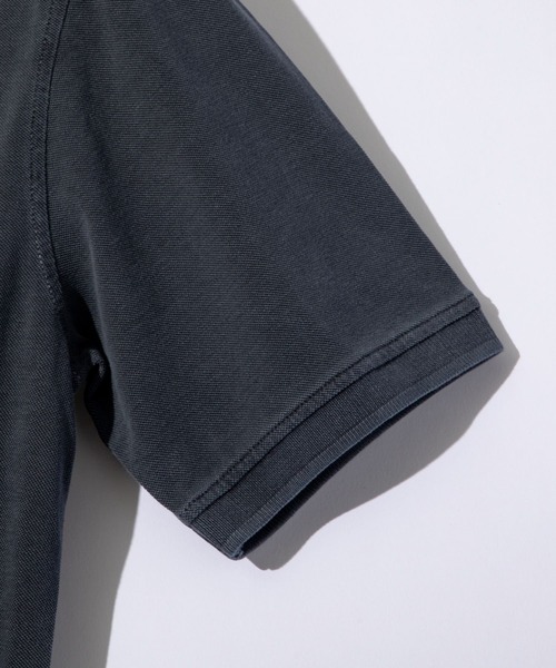 HERNO(ヘルノ)の「HERNO POLO SHIRTS ヘルノ ウォッシュド ポロシャツ(ポロシャツ・メンズ・ネイビー系1/グレー系1・48/46)」の11枚目の写真