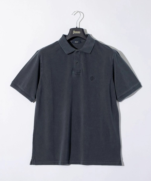 HERNO(ヘルノ)の「HERNO POLO SHIRTS ヘルノ ウォッシュド ポロシャツ(ポロシャツ・メンズ・ネイビー系1/グレー系1・48/46)」の14枚目の写真