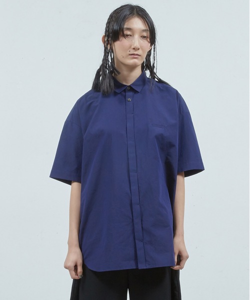 Homassy Dulcamara Sスリーブトレンチシャツ Dulcamara（ドゥルカマラ）の「Sスリーブトレンチシャツ -SHIRTS