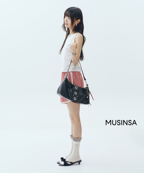 RONRON(ロンロン)の「DOT BOATNECK SLEEVELESS WHITE(Tシャツ/カットソー・レディース・その他・FREE)」の8枚目の写真