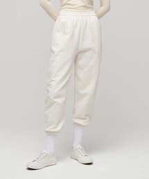 ウィメンズクロップスウェットパンツ[クリーム]