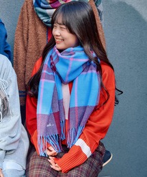 niko and... | 【人気スタッフプロデュース企画】メンバーチェックストール(ストール/ショール)