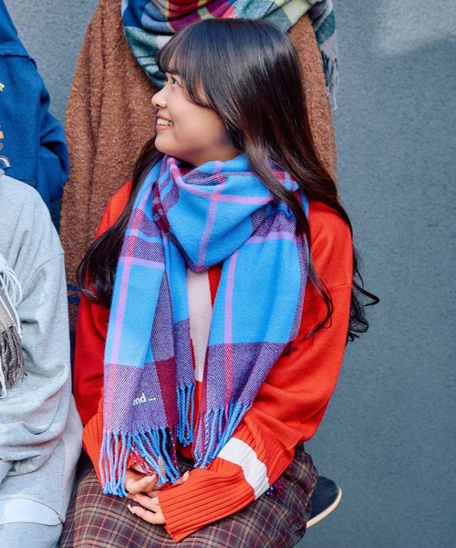 人気スタッフプロデュース企画】メンバーチェックストール（ストール