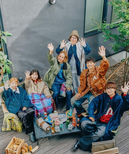 niko and...（ニコアンド）の「【人気スタッフプロデュース企画】メンバーチェックストール（ストール/ショール・レディース・グレー/ブルー/その他1/イエロー・0）」の19枚目の写真