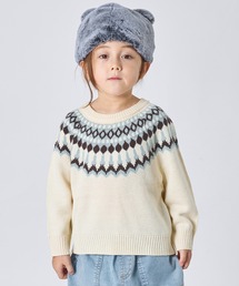 pairmanon | ユニセックス ノルディック柄 ニット(ニット/セーター)