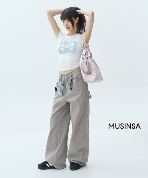 HIETA（ヒエタ）の「ベッキー / パウダーピンク（トートバッグ・レディース・その他・FREE）」の3枚目の写真