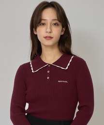 ボルドー」に該当するトップス（フリル）ファッション通販 - ZOZOTOWN