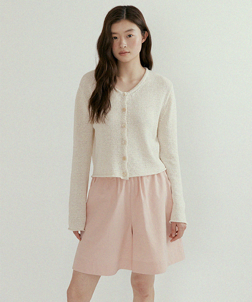LINGSEOUL(リングソウル)の「wide half banded pants-pink(その他パンツ・レディース・その他・FREE)」の3枚目の写真